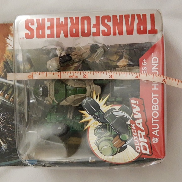 Transformers Age of Extinction Quick Draw Autobot HOUND, SEALED w Box Damage - Picture 2 of 15